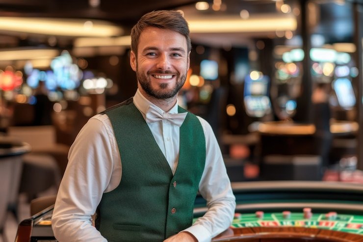 Browser iOS menampilkan meja Live Blackjack dana toto